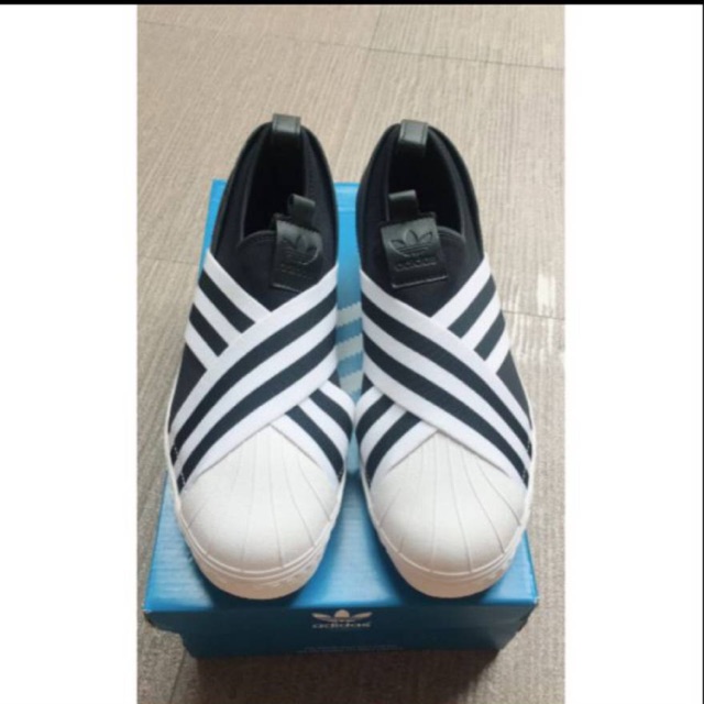 superstar slip on mens Green