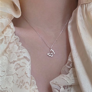 สร้อยคอจี้ผีเสื้อจิ๋ว Baby Butterfly Charm Necklace