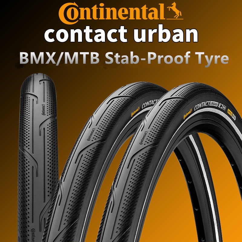 Continental CONTACT Urban 20*1.25/1.6 26/27.5*2.2/2.0 ยางรถจักรยานลวด 16 / 20 นิ้ว/26 นิ้ว/27.5 นิ้วยางจักรยาน ยางสะท้อนแสงกลางคืน