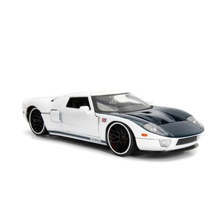 โมเดลรถยตน์ Die Cast Vehicle 2005 Ford GT 1:24 model car toy car diecast car ทำจากเหล็ก สัดส่วน 1:24 NO.96799(สีขาวนวล)