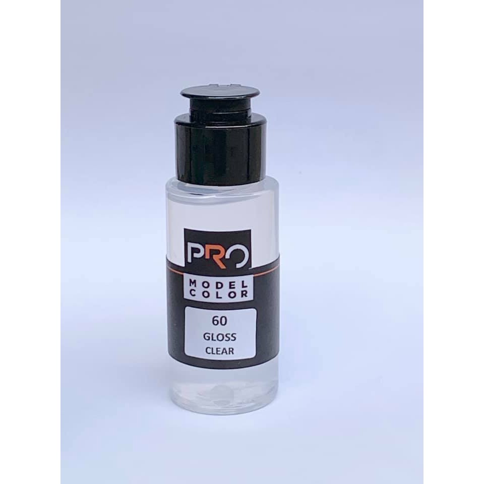 PRO COLOR # 60 GLOSS CLEAR ขนาด 30ml