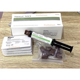 NX3 dual cure Nexus bonded resin KERR 5 กรัม free 8 syringe tips