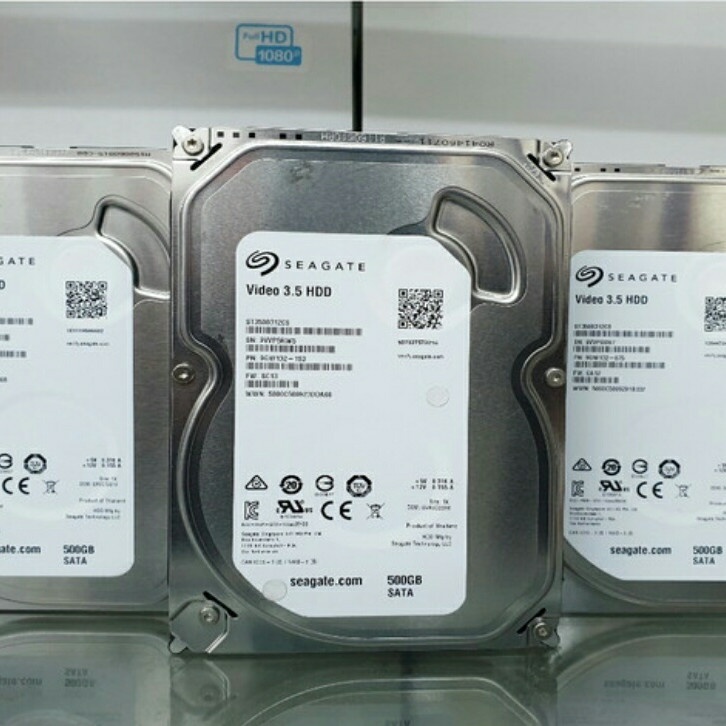 Seagate Video HDD 3.5 กล้องวงจรปิด 500GB