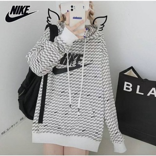 **พร้อมส่ง** เสื้อฮู้ดแขนยาว Nike