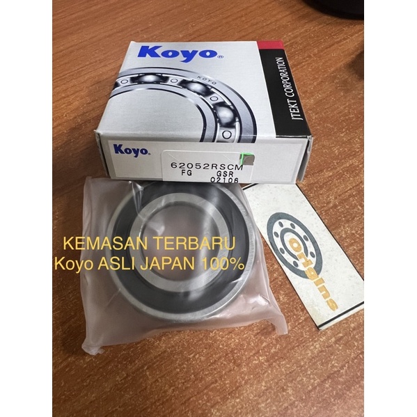 BEARING 6205 2RS KOYO ORIGINAL JAPAN 100%
