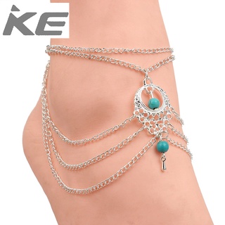 Jewelry Summer Vintage Heavy Duty MultiTassel Chain Anklet for girls for women low price