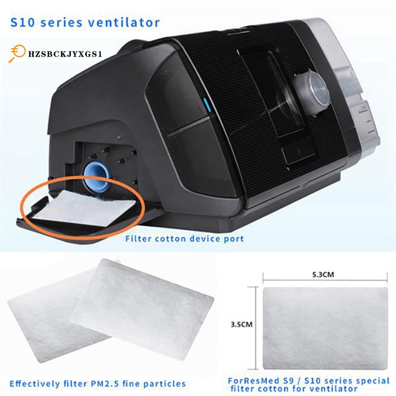 30 ชิ้นกรองอากาศแบบใช้แล้วทิ้งพรีเมี่ยมตัวกรองทดแทนสากลสําหรับ ResMed AirSense 10 AirCurve10 S9