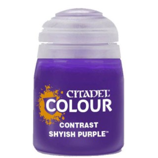 Citadel : CONTRAST : SHYISH PURPLE (18 ML) สีอะคริลิคสำหรับทาโมเดล