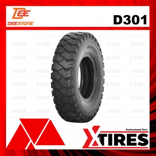 ยาง"ลม"รถโฟล์คลิฟท์ 6.50-10 10PR ยี่ห้อ DEESTONE รุ่น D301 Forklift