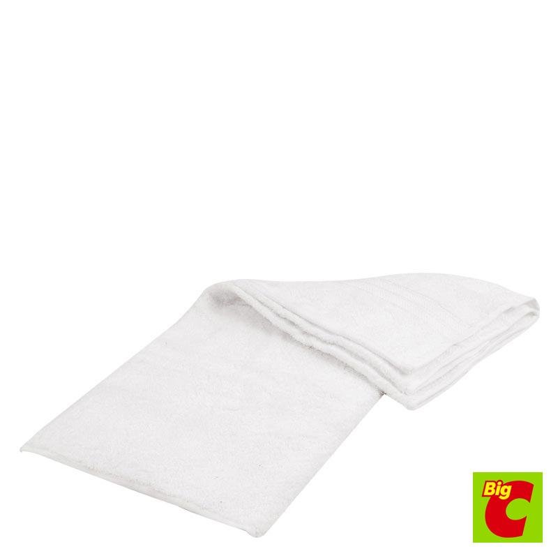 เบสิโค สีขาวBESICO ผ้าขนหนูสีพื้น xขนาด 2754 นิ้ว SolidColor TowelSize 27x 54 inches