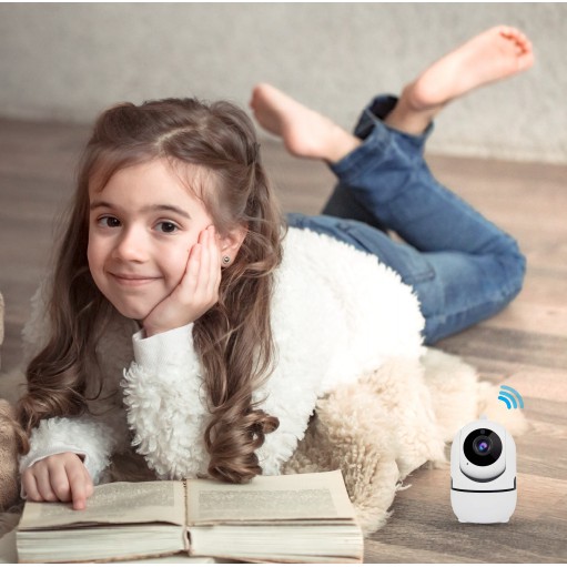 Smarthome Mini Smart Camera กล้องวงจรปิดไร้สาย สื่อสารกันได้ มีไมค์ในตัว Tuya/ Smart Life