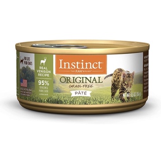 (พร้อมส่ง)อาหารเปียกแมว Instinct Original สูตรเนื้อกวาง ขนาด 156g