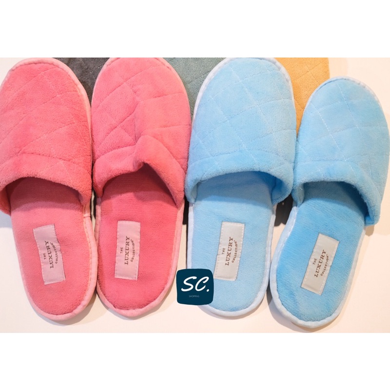 รองเท้าใช้ในบ้าน รองเท้าสลิปเปอร์ ฟรีไซส์ ราคาถูก by SC.shopping