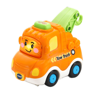 VTech Tow Truck Go!Go!Smart Wheels Music & Lights Vehicle Toys for Boys and Girls Toys 1-5 ปี ของเล่นเด็ก รถพ่วง รถยก