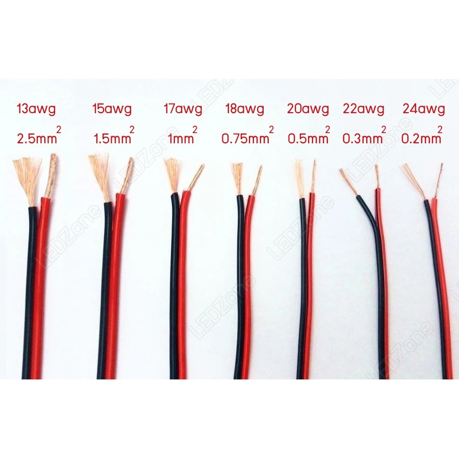 สายไฟ คู่ อย่างหนา ดำแดง 17 15 13 awg ทองแดงแท้ ลำโพง wire cable เครื่องเสียง รถ car audio ไฟเส้น ออกใบกำกับภาษี vat ได้