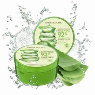 เจลว่านหางจระเข้ 92% Nature Republic Aloe Vera 92% Soothing &amp; Moisture