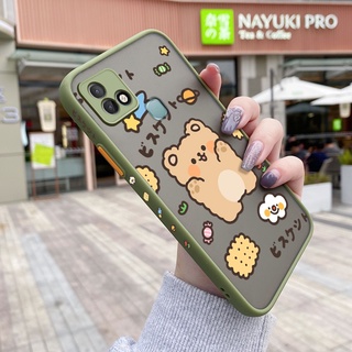 เคสโทรศัพท์มือถือแบบแข็ง ใส บาง กันกระแทก ลายหมี มีลายด้านข้าง สําหรับ Infinix Hot 10i Smart 5 Pro 695B X658E