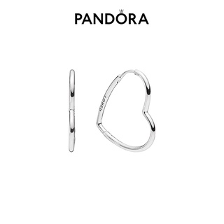 Pandorapandoras Playful Love ต่างหูตะขอเงิน 925297822ของขวัญ แบบเรียบง่าย สําหรับเด็กผู้หญิง