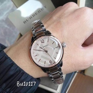 BU10117 32 mm. Womens Swiss Classic Round Two-Tone Stainless Steel Bracelet สีโรสโกลด์สวยมากค่ะสาวๆ ตัวเรือนก็เล็กพอดี