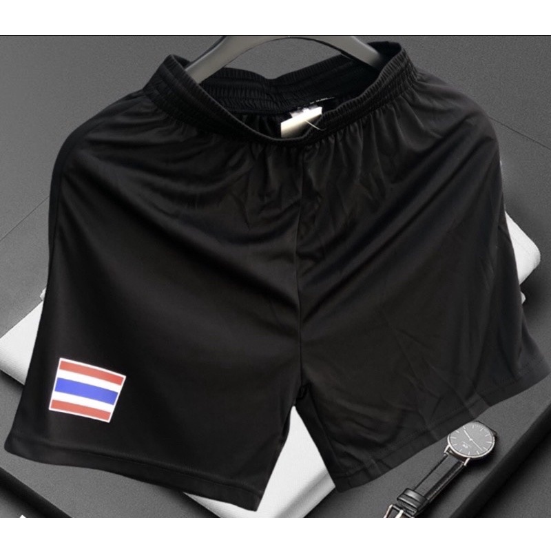 กางเกงกีฬายี่ห้อF/ดำ/กรม/ขาวพร้อมธงชาติไทย