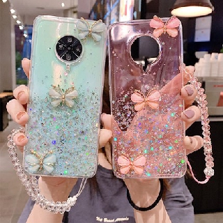 New Style xiaomi Note10 Mi 11 lite 11T 10T Pro poco F3 M3 Pro เคสโทรศัพท์ Redmi 10 Note10S Note10 Pro 5G TPU soft case Bling star ผีเสื้อ เคสสำหรับ Cartoon Butterfly