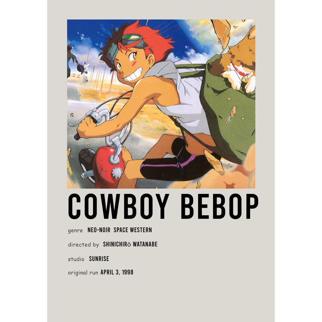 โปสเตอร์ Anime Cowboy Bebop