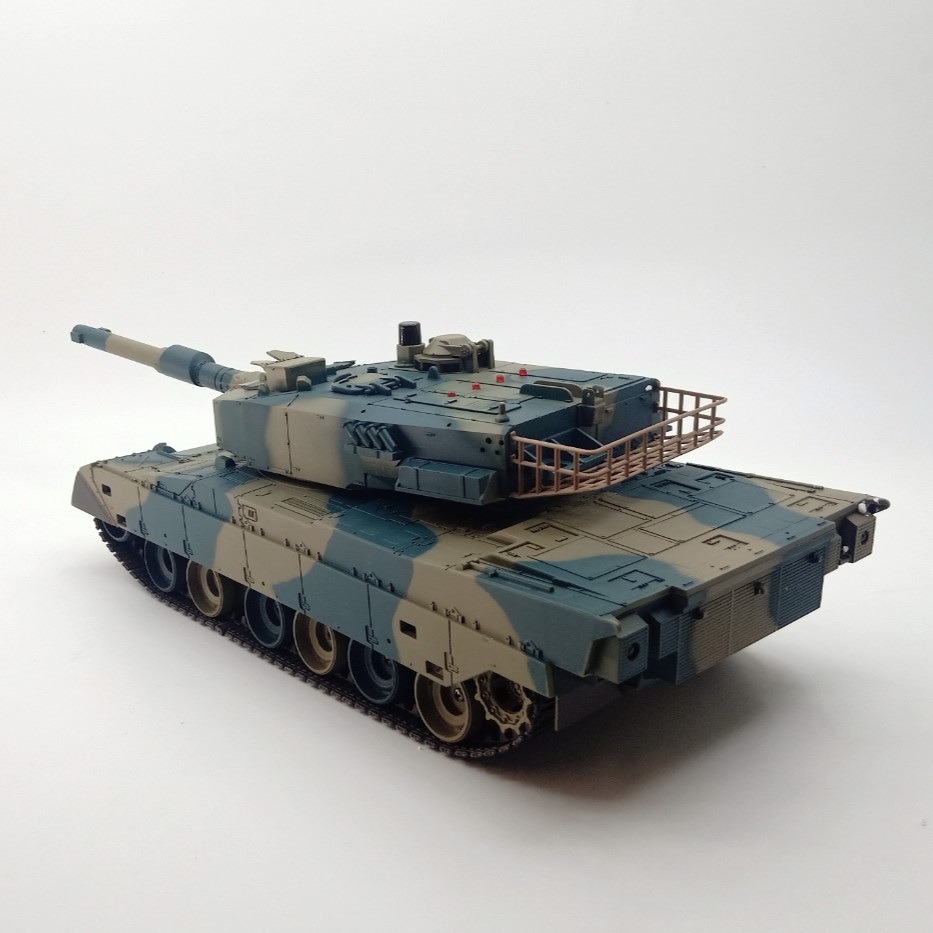 รถถังบังคับวิทยุ พร้อมรบ อัตราส่วน1:24 HENG LONG 3808-1 JAPAN TYPE 90