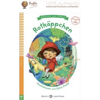 Young ELI Readers - Marchen und Fabeln : Rotkappchen  : 9788853613165 (นำเข้าของแท้100%)