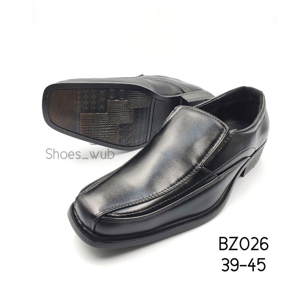 CSB รองเท้าคัชชูหนังผู้ชาย BZ026 ดำ ไซส์ 39-45
