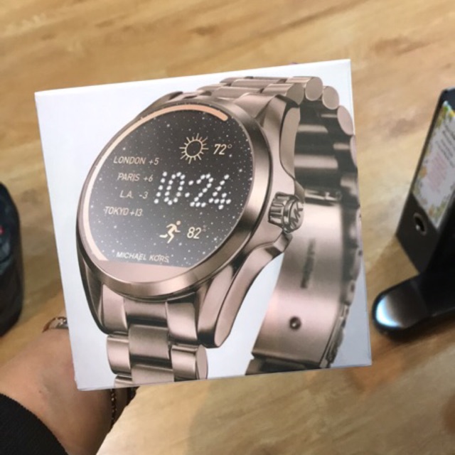 🔥พร้อมส่ง🔥MK Smart Watch MKT5007 สีชอคโกแลต