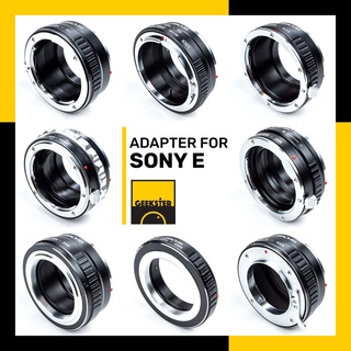 เมาท์แปลง K&amp;F สำหรับ SONY E / FE Adapter ( NEX / M42 / NIKON F / PK / OM / MD / CY / EXA / EF / โซนี่ A7 II III IV )