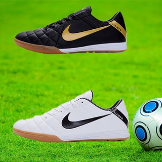 Nike Tiempo Turf ร้อยเล็บ รองเท้าฟุตซอล - สนามหญ้า ห้อง หญ้าเล็บ Soccer Football Boots Shoes