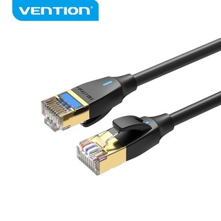 Vention Cat8 สายเคเบิ้ลอีเธอร์เน็ต 40 Gbps Rj45 2000 Mhz Lan สําหรับแล็ปท็อปพีซี IKI