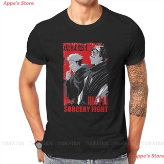 Appes Store New เสื้อยืดพิมพ์ลายการ์ตูน Choso AND ITADORI YUJI Jujutsu Kaisen สไตล์ย้อนยุคแฟชั่นขนาดใหญ่ เสื้อยืดอนิเมะ