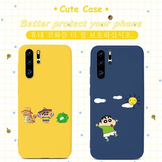 เคสโทรศัพท์สำหรับ Huawei Nova 7 7i 6 7 SE 5T Y7P 2020 Y6P Y5P Y8P Y9 Prime 2019 Y9S Y6S P40 Pro Plus Lite E Y7 Pro 2019 P20 P30 Lite P20 P30 Pro Plus Nova 3e 3i 4e 5Z 5 5i Pro Mate 20 30 Pro Lite Case ชินจัง Lovely Cartoon Soft TPU Cover