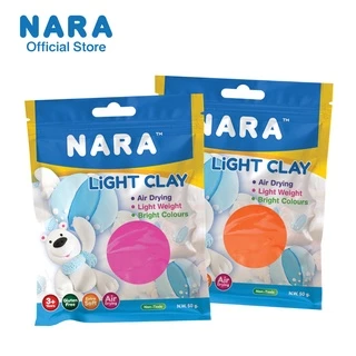 NARA Light Clay ดินเบา ขนาด 50 กรัม *ถุงซิปล็อค (เลือกสี)