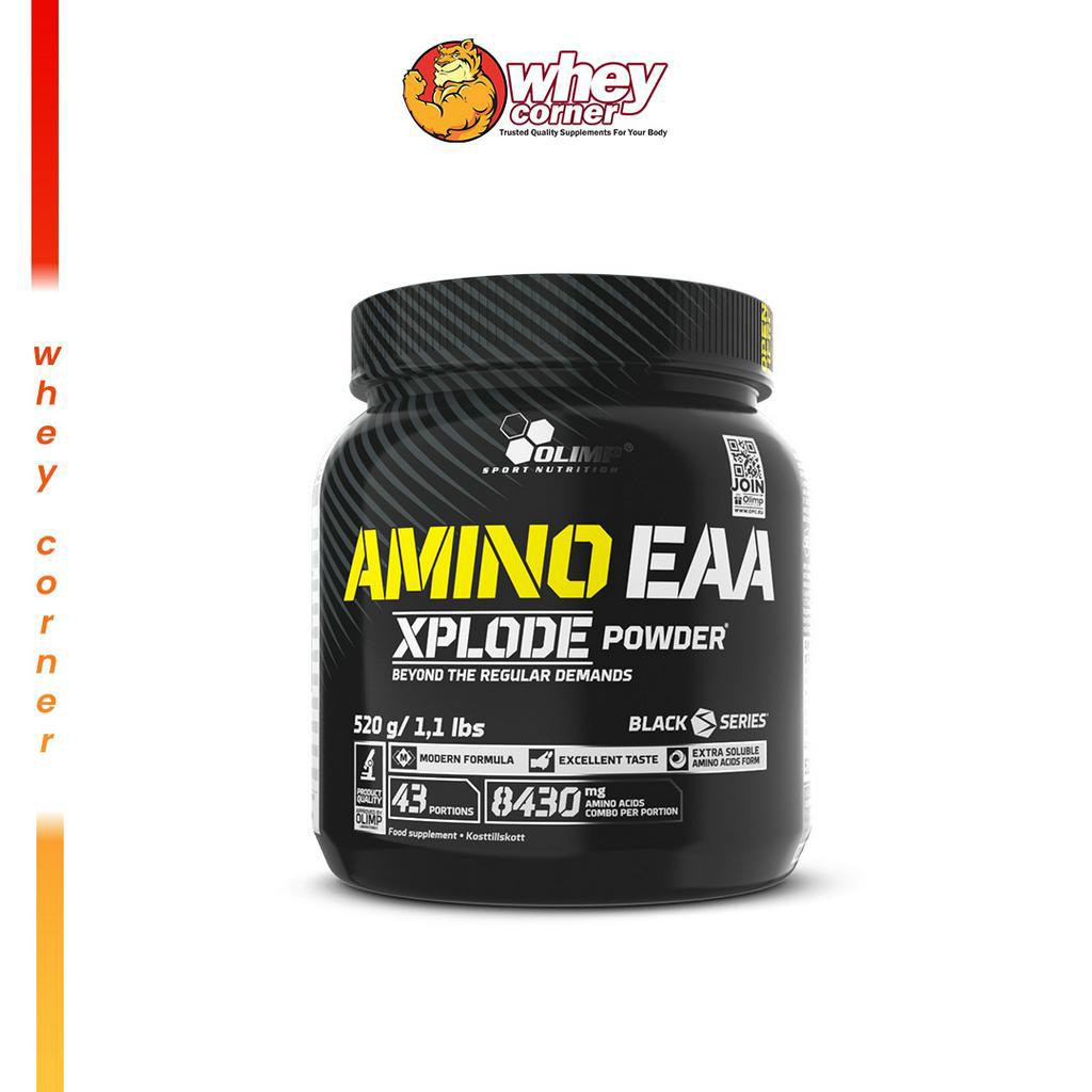 Olimp Amino EAA Xplode Powder - 520 g. อีเอเอ บีซีเอเอ กรดอะมิโนจำเป็น