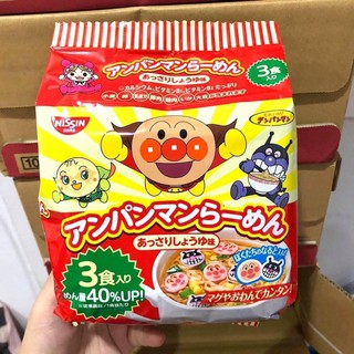 🍜 Nissin Anpanman Ramen บะหมี่อันปังแมน 🍜  บะหมี่กึ่งสำเร็จรูปสำหรับเด็ก อันปังแมน บะหมี่ที่ได้ความรับนิยมในหมู่เด็กๆ