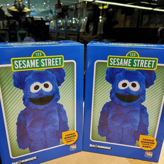 Be@rbrick Cookie monster costume 400%