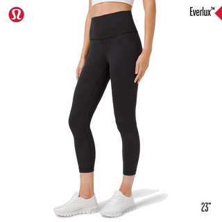 กางเกงโยคะ เทรนนิ่งเอวสูง Lululemonของแท้!!รุ่น Wunder Train High-Rise Tight 23,25,28นิ้ว- Black(ไม่ใช่งานจีน)