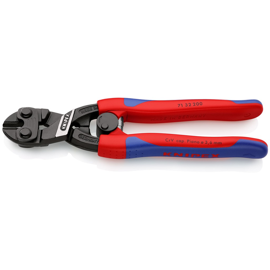 KNIPEX CoBolt Compact Bolt Cutter - 200 mm คีมตัดสลักขนาดกะทัดรัด 200 มม.  รุ่น 7132200 | Shopee Thailand