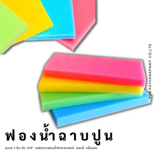 ฟองน้ำ ฟองน้ำฉาบปูนหนา 3/4" 1 นิ้ว คุณภาพดี เกรด A✅พร้อมส่ง