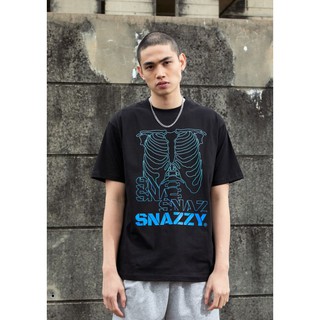 SNAZZY X-RAY T-Shirt เสื้อยืดชาย เสื้อยืดคอกลม เสื้อสตรีท