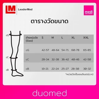 [ของแถม] medi duomed ถุงน่องเส้นเลือดขอด ดูโอเมด แบบเปิดปลายเท้า ต้นขามีซิลิโคนกันลื่น ระดับ 2 (V26100)
