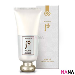 The History of Whoo Brightening Cleansing Foam 180ml คลีนซิ่งโฟมที่มีส่วนช่วยให้หน้ากระจ่างใส