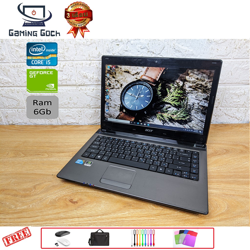 ACER ASPIRE 4743G มีการ์ดจอแยกNvidia (มือสอง-รับประกัน3เดือน)