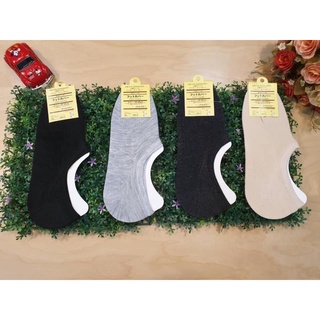 {พร้อมส่ง}ถุงเท้าข้อสั้น ชาย/หญิง คัชชู คละสี มีราคาส่ง