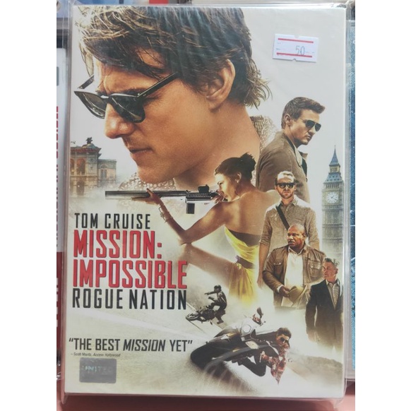 DVD Mission Impossible Rogue Nation กล่องสวม (มือ 2)