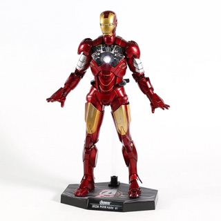 Ironman Mark 6 โมเดลไออ่อนแมนมีไฟ มาร์ค 6 MK VI Ironman Figure