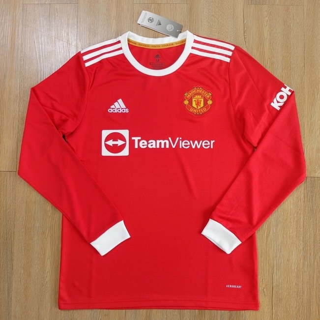 เสื้อฟุตบอลแขนยาว แมนยู Man U 2021/22 เกรด AAA